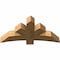 Ekena Millwork Davenport Rough Sawn Timber Gable Bracket, Western Red Cedar, 48"W x 24"H x 6"D x 6"F, 12/12 Pitch GBW048X24X0606DAV00RWR - alternate 4